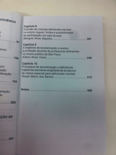 Deficiência e escolarização: novas perspectivas de análise