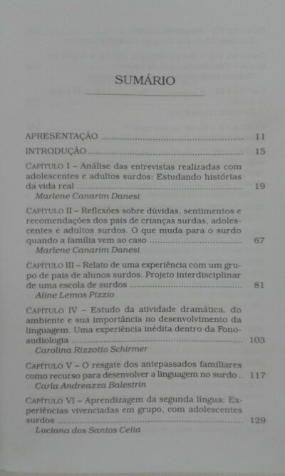 O admirável mundo dos surdos: novos olhares do fonoaudiólogo sobre a surdez - Imagem 4