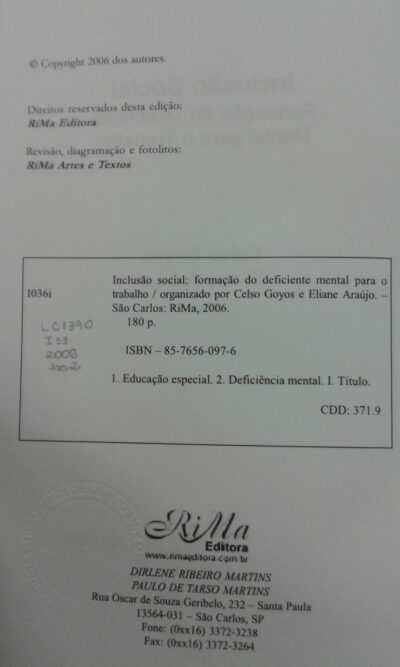 Inclusão social: formação do deficiente mental para o trabalho - Imagem 3