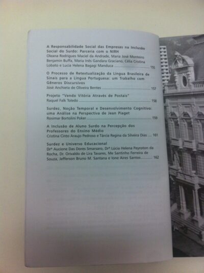 Anais do Congresso: Surdez e universo educacional - Imagem 8