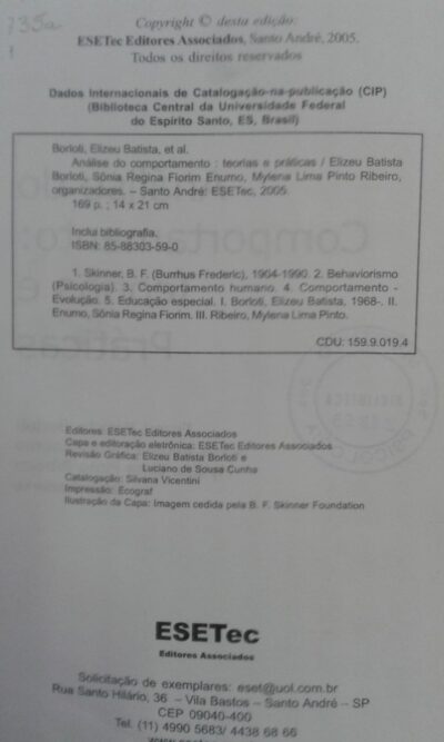 Análise do comportamento: teorias e práticas - Imagem 2