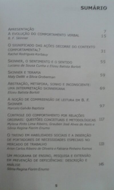 Análise do comportamento: teorias e práticas - Imagem 3