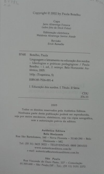 Linguagem e letramento na educação dos surdos: ideologias e práticas pedagógicas - Imagem 3