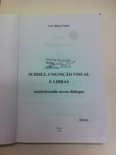 Surdez, cognição visual e Libras: estabelecendo novos diálogos - Imagem 2