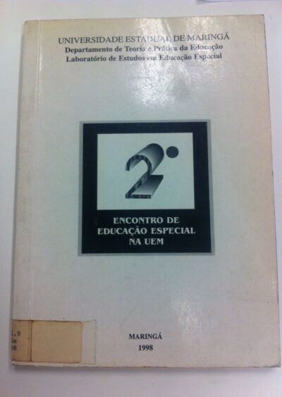 Anais do 2º Encontro de educação especial na UEM