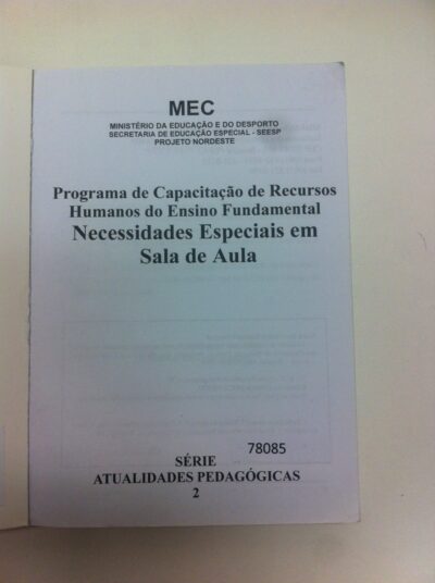 Programa de capacitação de recursos humanos do ensino fundamental: deficiência mental - Imagem 3