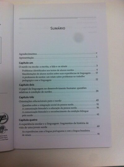 Linguagem, surdez e educação - Imagem 3