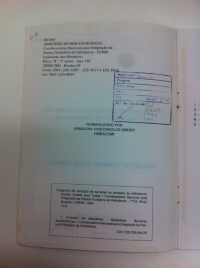 Programa de remoção de barreiras ao portador de deficiência - Imagem 3