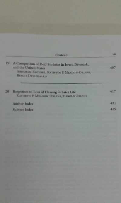 Educational and developmental aspects of deafness - Imagem 6