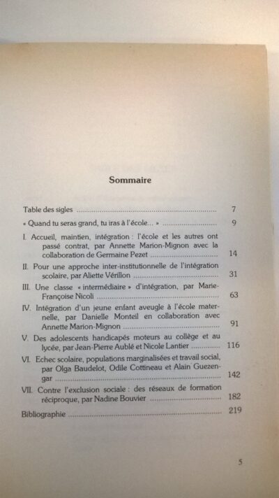 Les uns et les autres: intégration scolaire et lutte contre la marginalisation - Imagem 3