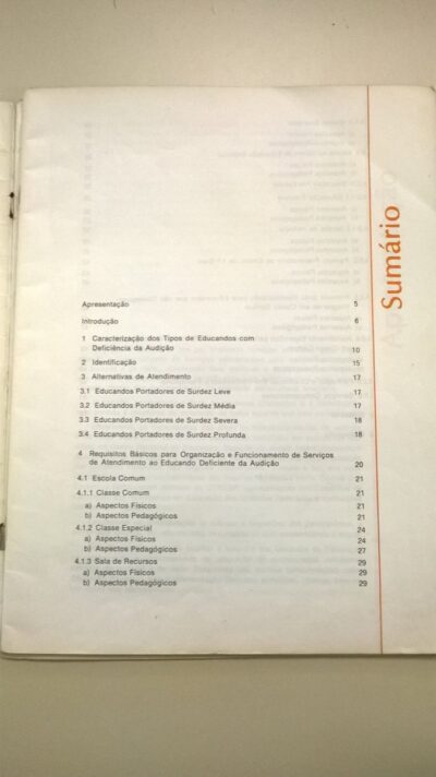 Subsídios para organização e funcionamento de serviços de educação especial: área da deficiência auditiva - Imagem 2