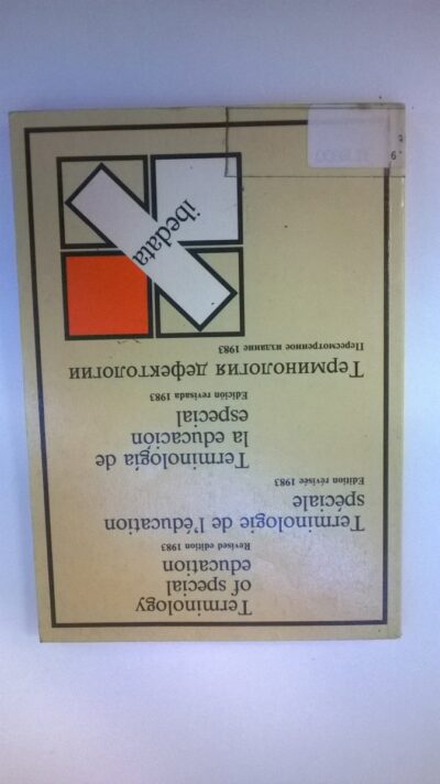 Terminology of special education