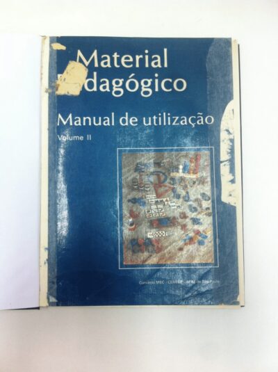 Material pedagógico: manual de utilização vol. II