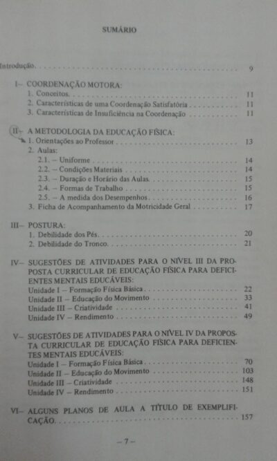Subsídios para a implementação da proposta curricular de educação física para deficientes mentais educáveis - Imagem 3