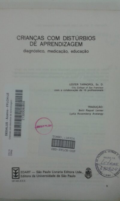 Crianças com distúrbios de aprendizagem: diganóstico, medicação, educação - Imagem 2