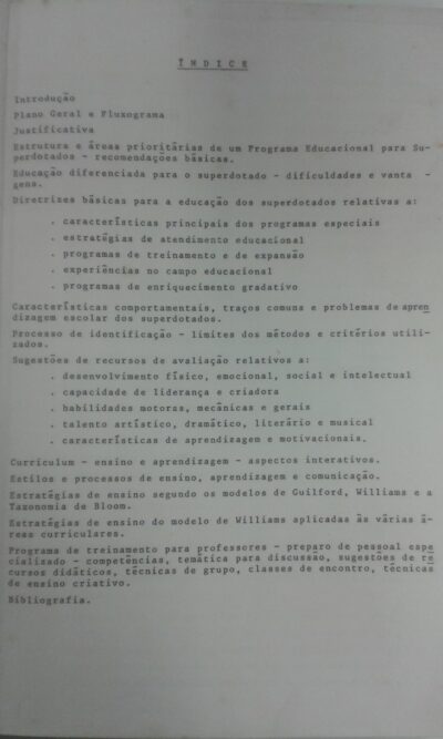 Educação especial superdotados: estudos básicos para o enriquecimento das propostas curriculares para os superdotados - Imagem 3
