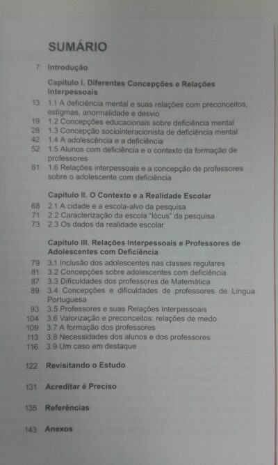 Revisitando o trabalho de professores e suas relações interpessoais com adolescentes com deficiência - Imagem 3