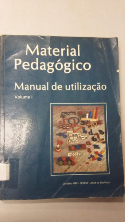 Material pedagógico: manual de utilização