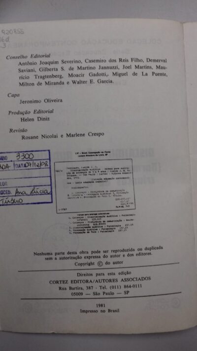 Discriminação auditiva: normas para avaliação de crianças de 5 a 9 anos - Image 5