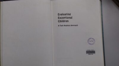 Evaluating exceptional children: a task analysis approach - Image 3