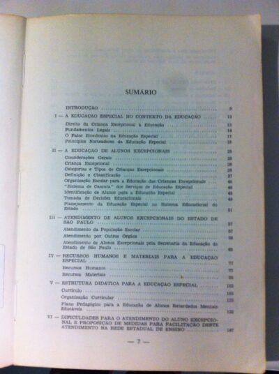 Subsídios para a implantação de programas de educação especial no sistema educacional do Estado de São Paulo - Imagem 4