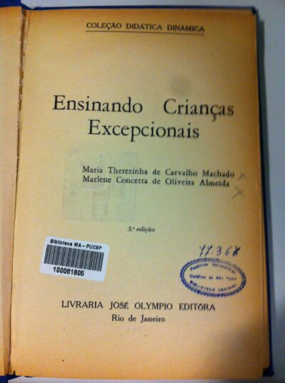 Ensinando crianças excepcionais
