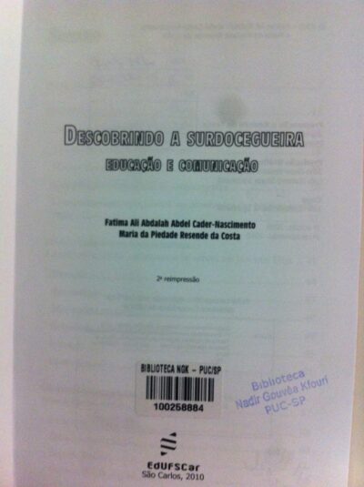 Descobrindo a surdocegueira: educação e comunicação - Image 2