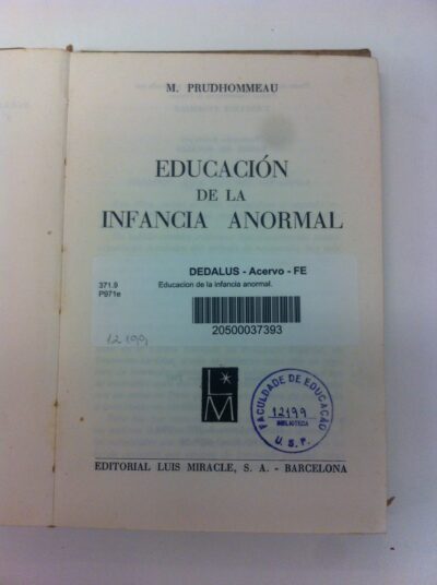 Educación de la infancia anormal - Image 12