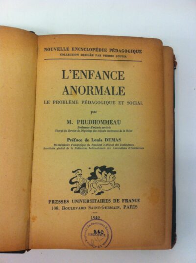 L'enfance anormale: le problème pédagogique et social - Image 8