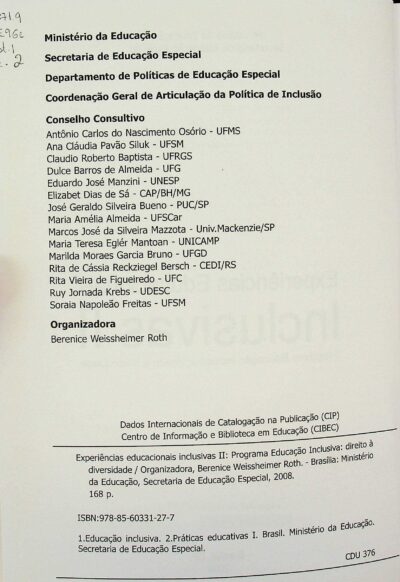 Experiências educacionais inclusivas II: programa educação inclusiva: direito à diversidade - Imagem 3