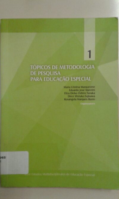 Tópicos de metodologia de pesquisa para educação especial