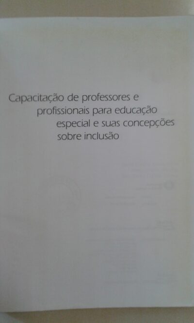 Capacitação de professores e profissionais para educação especial e suas concepções sobre inclusão - Image 2