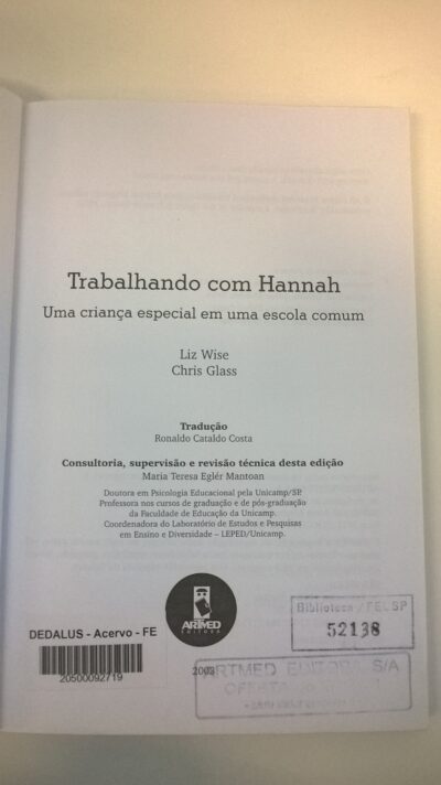 Trabalhando com Hannah: uma criança especial em uma escola comum - Image 3