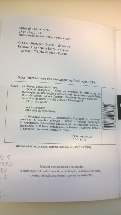 Caderno pedagógico: curso de formação de professores em tecnologias da informação e comunicação acessíveis - Image 2