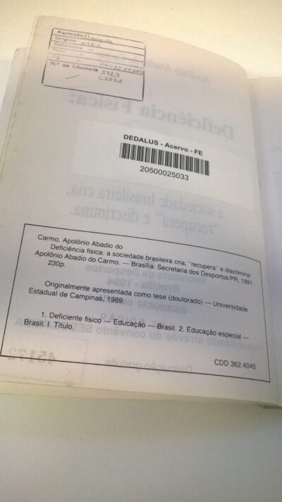 Deficiência física: a sociedade brasileira cria, "recupera" e discrimina - Image 3