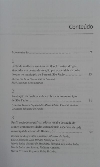 Contribuições para a inclusão escolar de alunos com necessidades especiais: estudos interdisciplinares em educação e saúde no município de Barueri - Image 3