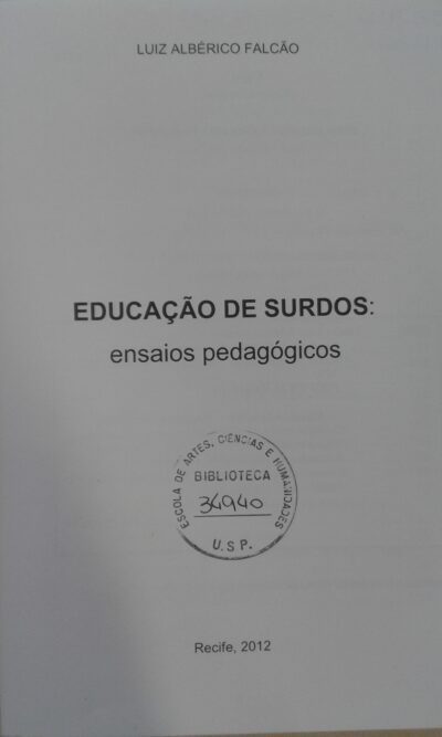 Educação de surdos: ensaios pedagógicos - Image 3